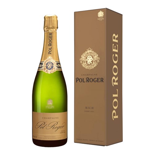 Pol Roger Rich Demi-Sec Champagne – Sweet Elegance for Desserts and More